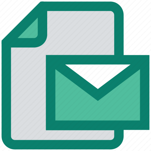 Document, envelope, file, letter, mail, message, page icon - Download on Iconfinder