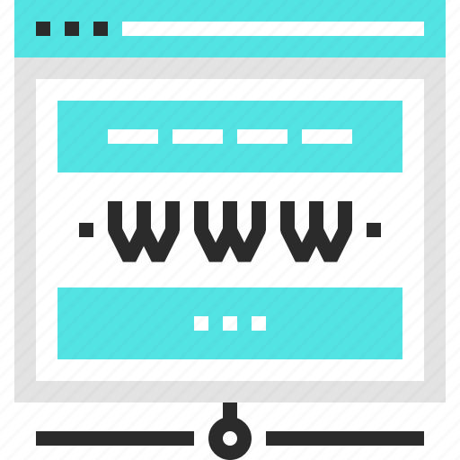 Domain, hosting, internet, network, web, website, www icon - Download on Iconfinder