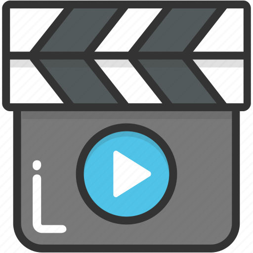 Clapboard, clapper, clapper board, multimedia, shooting icon - Download on Iconfinder