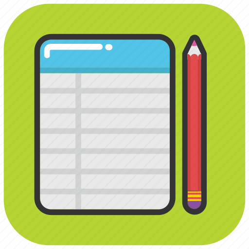 Notepad, paper pad, scratch pad, scratch paper, scribble pad icon - Download on Iconfinder