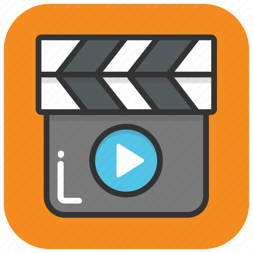 Clapboard, clapper, clapper board, multimedia, shooting icon - Download on Iconfinder