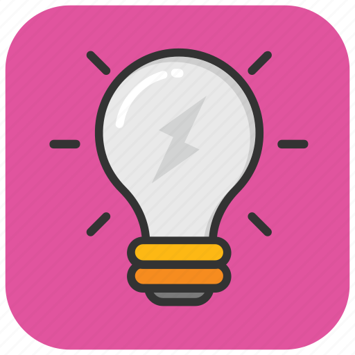 Bulb, electric light, idea, incandescent, light bulb icon - Download on Iconfinder
