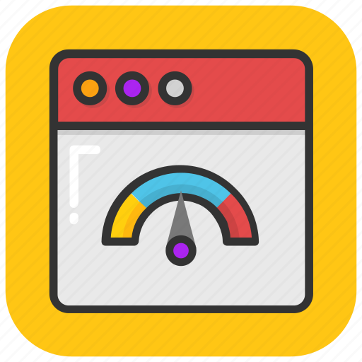 Web odometer, web rating, web speed, web traffic icon - Download on Iconfinder