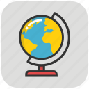 earth, globe, map, table globe, world map