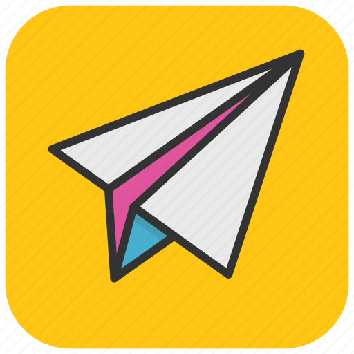 Mail sending, paper aeroplane, paper airplane, paper plane, send message icon - Download on Iconfinder