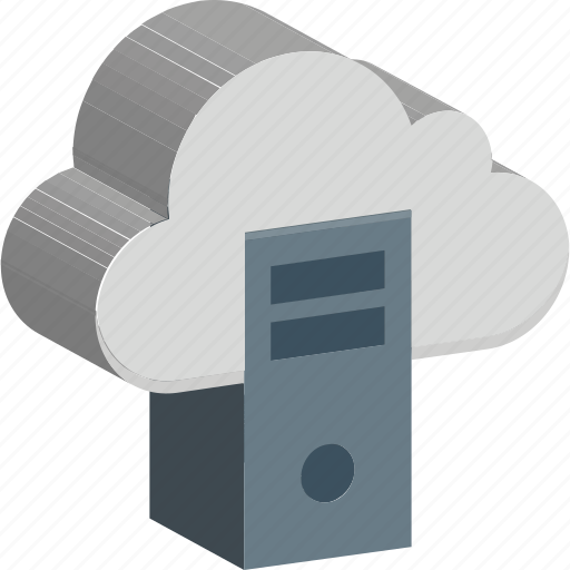 Cloud computing, cloud with desktop, computer, database, desktop pc, server, tower pc icon - Download on Iconfinder