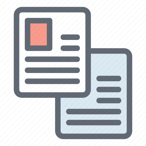 Copy archive, copy files, files, office documents, two documents icon - Download on Iconfinder
