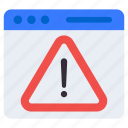 web alert, web warning, web error, website danger, web caution 