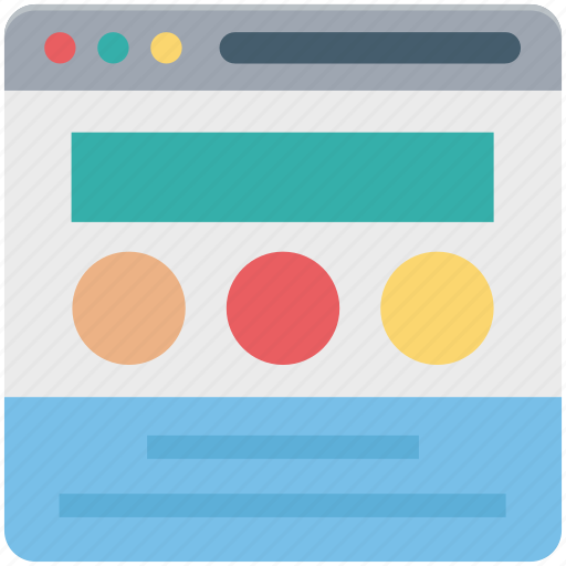 Content, slider, web, web content, webpage, wireframe icon - Download on Iconfinder