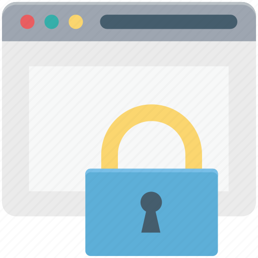 Internet password, internet security, lock, web security, website icon - Download on Iconfinder