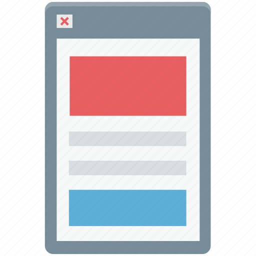 App design, app layout, mobile layout, mobile menu, mobile wireframe icon - Download on Iconfinder