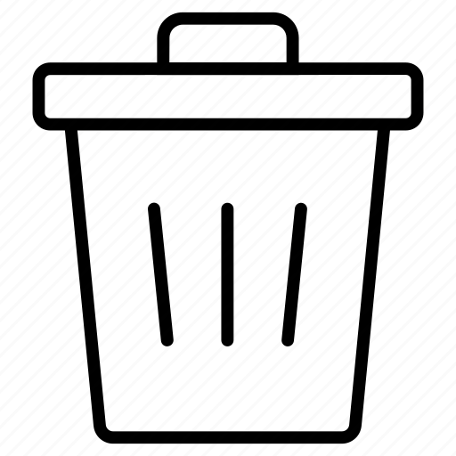 Trash, garbage, can, paper, bin icon - Download on Iconfinder