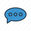 bubble, chat, conversation, discussion, message