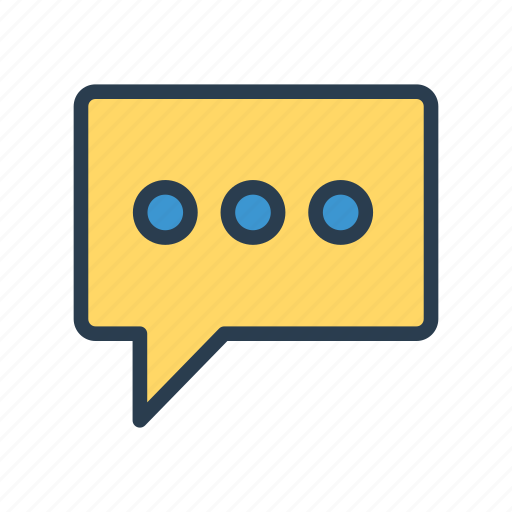 Bubble, chat, comment, conversation, message icon - Download on Iconfinder