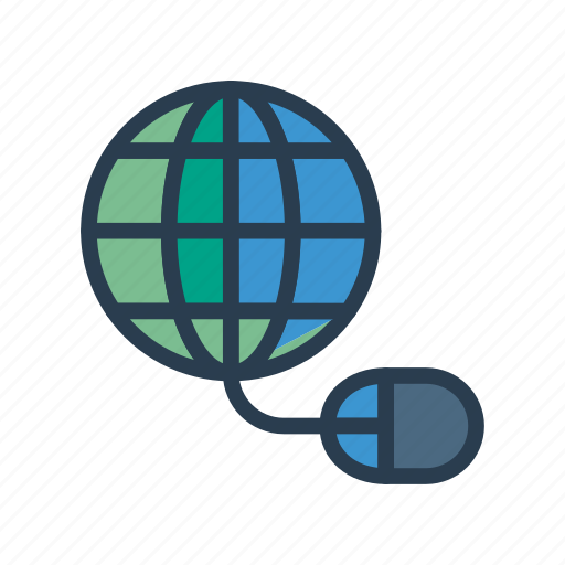 Global, internet, mouse, online, world icon - Download on Iconfinder