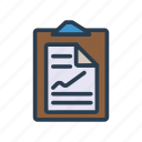 clipboard, document, paper, report, sheet