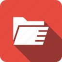 envelope, files, folder, ico, interface, office