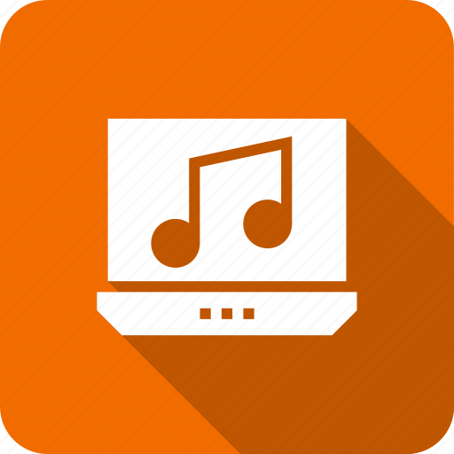 Laptop, media, music, note icon - Download on Iconfinder