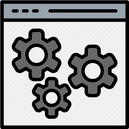 Setting, web, browser, gear, configuration icon - Download on Iconfinder