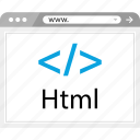 code, html, script, programming