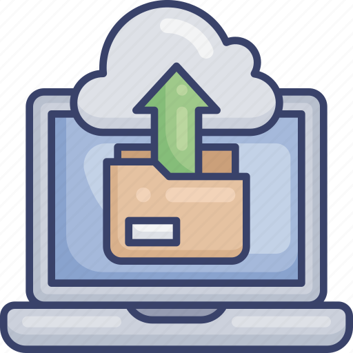 Arrow, cloud, computer, laptop, storage, up, upload icon - Download on Iconfinder