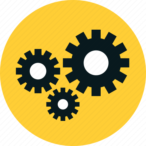 Cogwheel, development, gears, mechanical, teamwork, technical, engineering icon - Download on Iconfinder