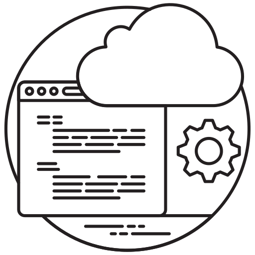 Cloud coding, cloud computing programming, cloud programming, cloud programming language, programming for cloud computing icon - Download on Iconfinder