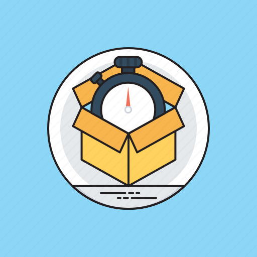 Dynamic service, fast shipping, fast track delivery, on time delivery, quick logistics icon - Download on Iconfinder