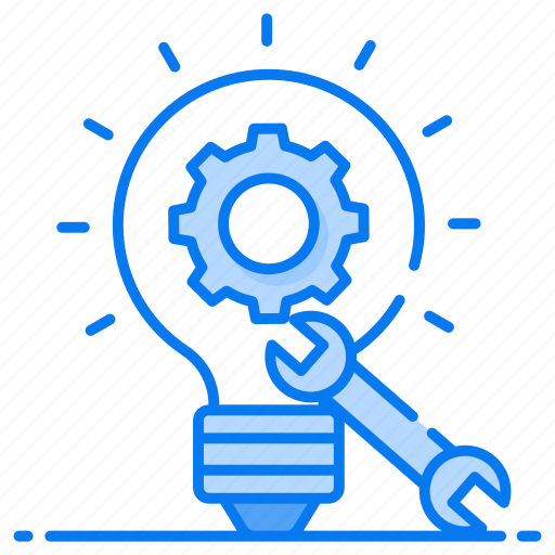 Creative solution, idea management, idea config, technical idea, creative maintenance icon - Download on Iconfinder