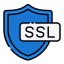 ssl, security, certificate, shield, protection, lock, web, safety, software 
