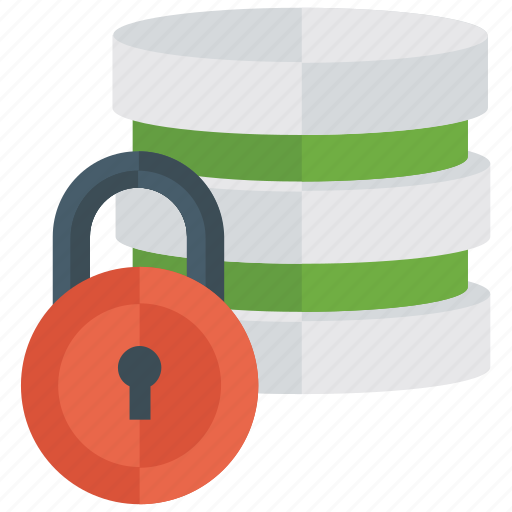 Data protection, data safety, datacenter, locked data, password protected icon - Download on Iconfinder
