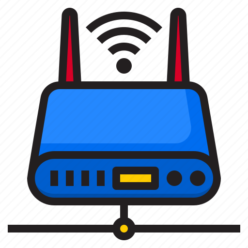 Device, internet, router, wifi, wireless icon - Download on Iconfinder