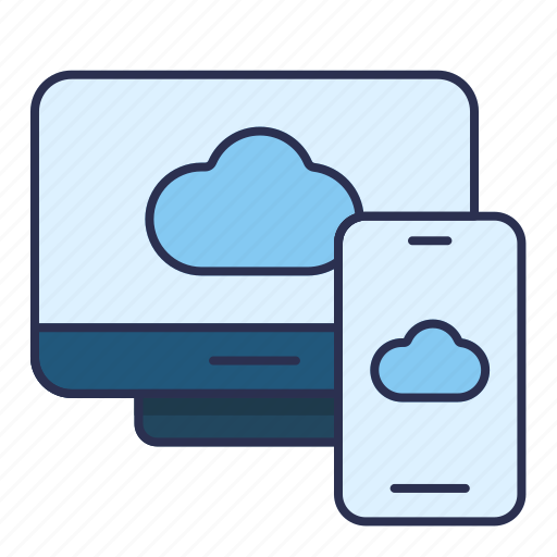 Cloud, computer, computing, desktop, transfer, mobile icon - Download on Iconfinder