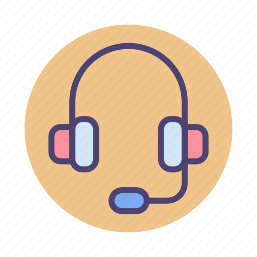 Headphone, help, online, support icon - Download on Iconfinder