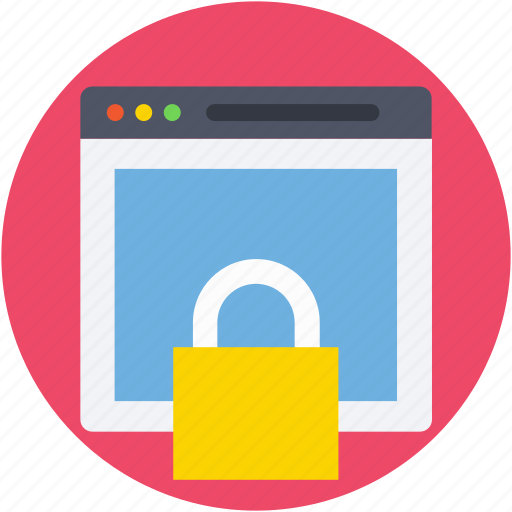 Information security, pagelock, secure website, website security icon - Download on Iconfinder