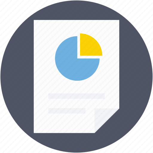 Chart sheet, graph chart, graph report, graph sheet, pie graph icon - Download on Iconfinder