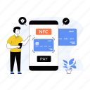 nfc payment, nfc technology, mobile payment, wireless payment, contactless payment