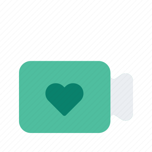 Content, digital, favourite, heart, marketing, video icon - Download on Iconfinder