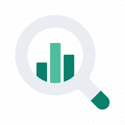 Analytics, content, digital, magnifier, marketing, statistics, strategy icon - Download on Iconfinder