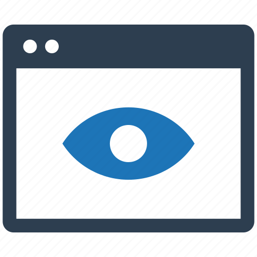 Advertising, eye, impressions icon - Download on Iconfinder