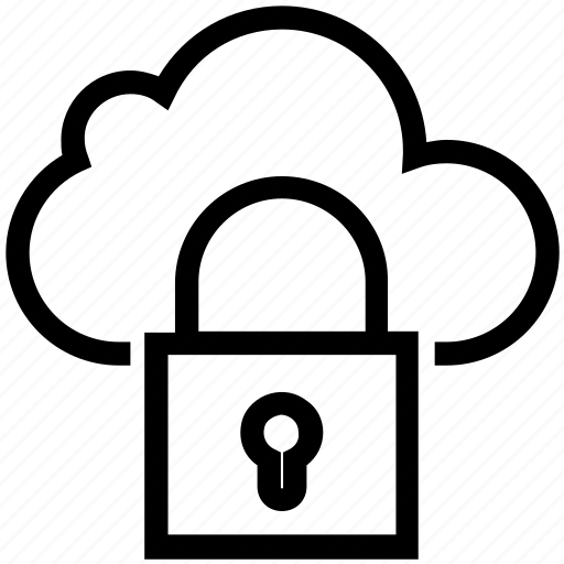 Cloud, data, lock, marketing, network security, protection, security icon - Download on Iconfinder