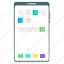 mobile interface, mobile messages, mobile apps, mobile menu, mobile layout 