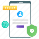 secure login, app safety, mobile login, mobile access, mobile rating 