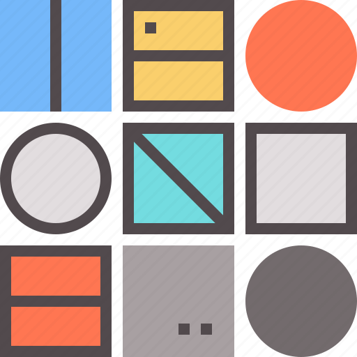 Abstract, data, order, pattern, shapes, structure, system icon - Download on Iconfinder