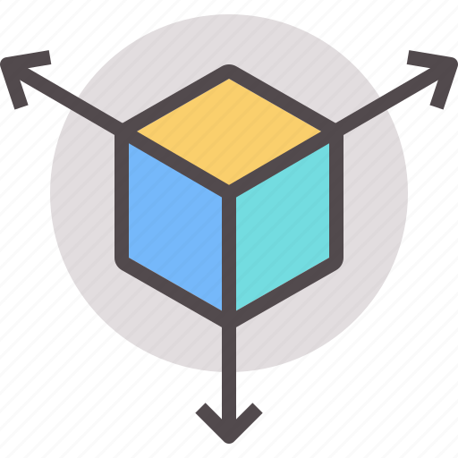 3d, component, cube, deployment, framework, module, scaling icon - Download on Iconfinder