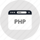 code, php, www