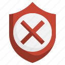 unsecured, shield, web, security, computer, network