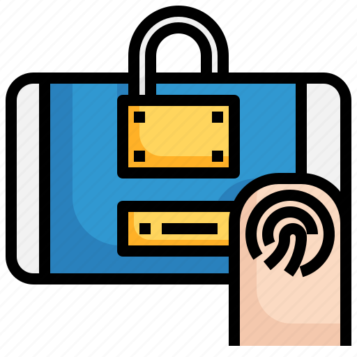 Fingerprint, login, web, security, computer, network icon - Download on Iconfinder