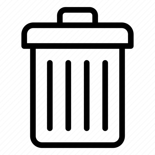 Bin, delete, garbage, recycle, remove, trash, trash can icon - Download on Iconfinder