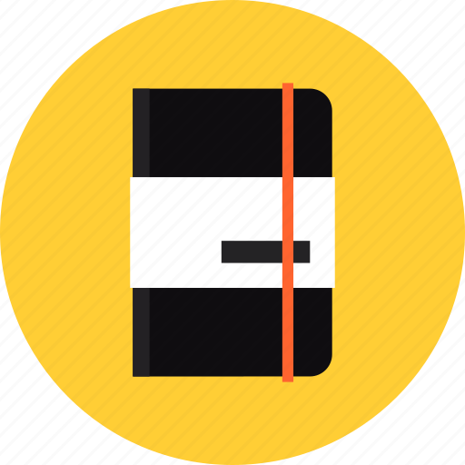 Diary, journal, moleskine, notebook, notepad, organizer, sketchbook icon - Download on Iconfinder